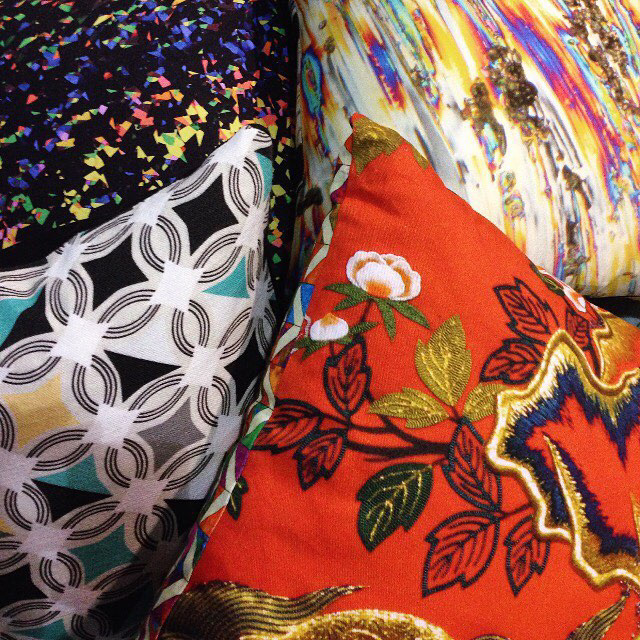 throw pillows