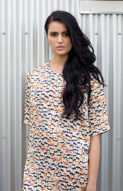 silk dress