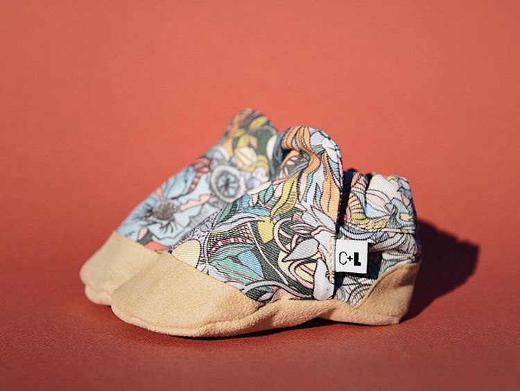 cotton baby booties