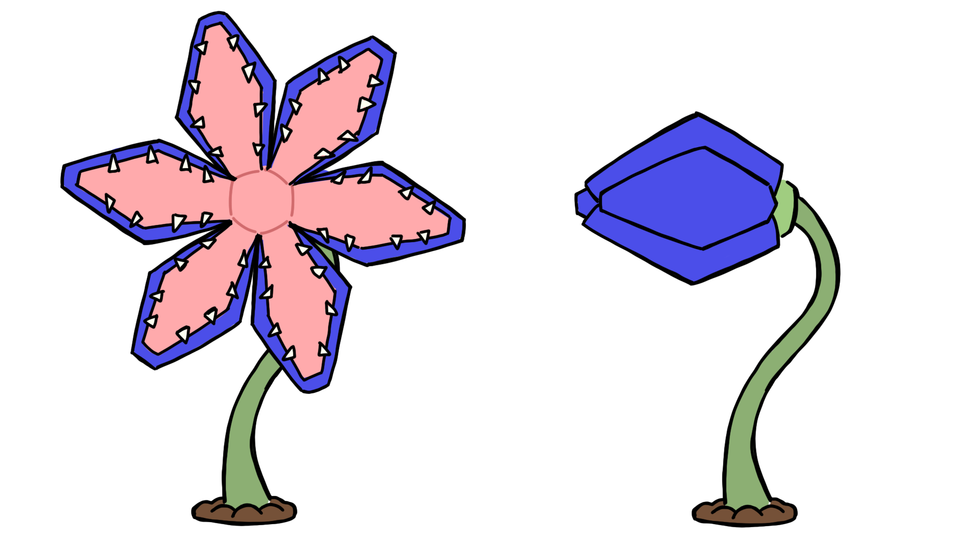 Design grote plant