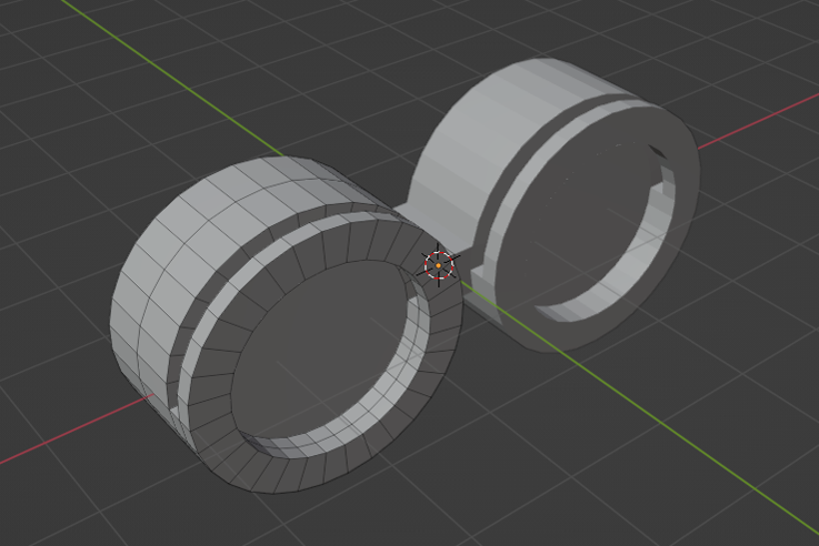 3D model bril