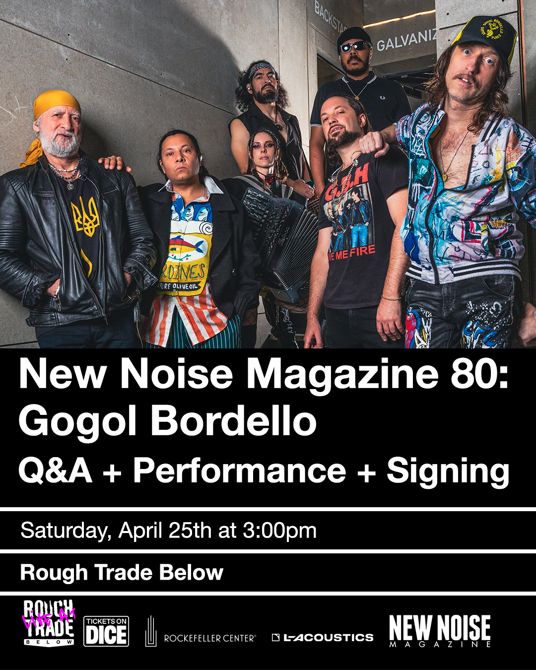 Gogol Bordello - New Noise / Rough Trade Promo
