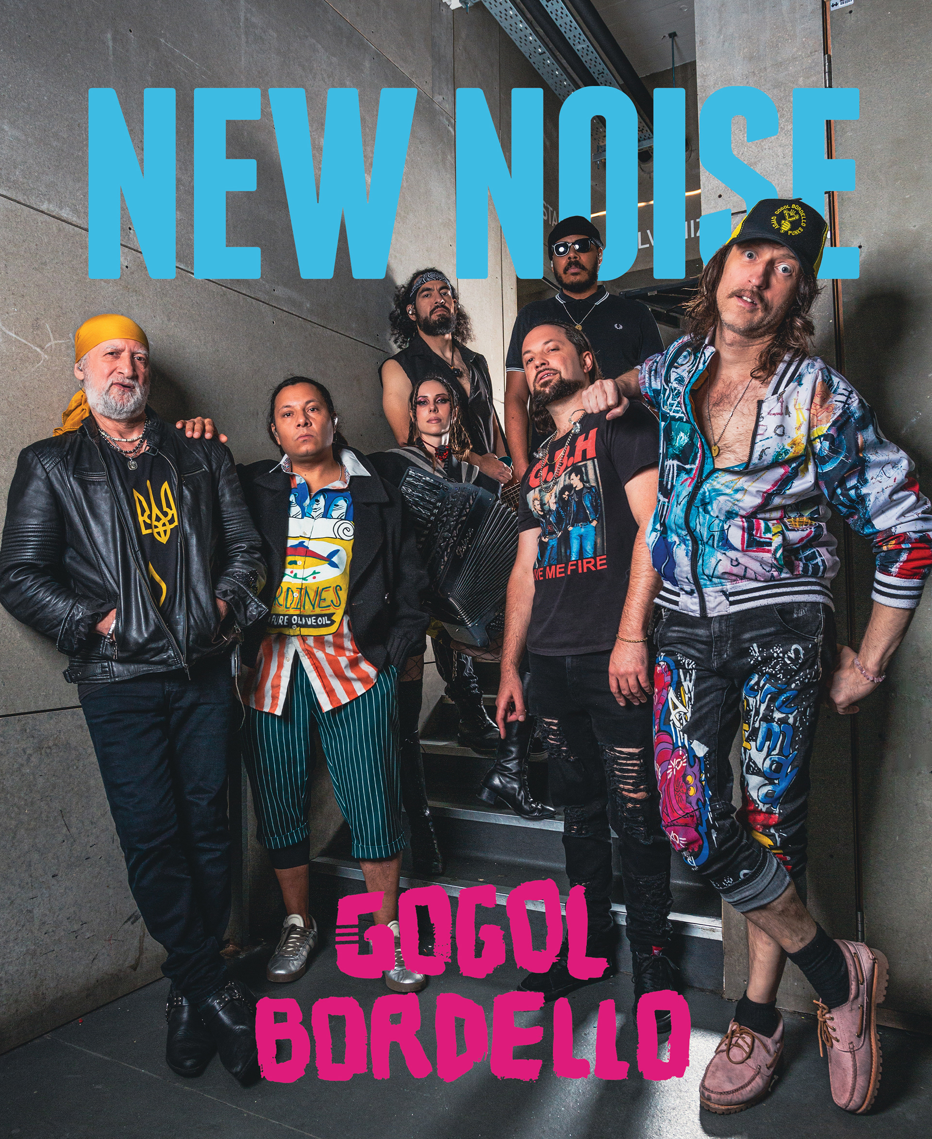 Gogol Bordello - New Noise Magazine Cover - Issue 80