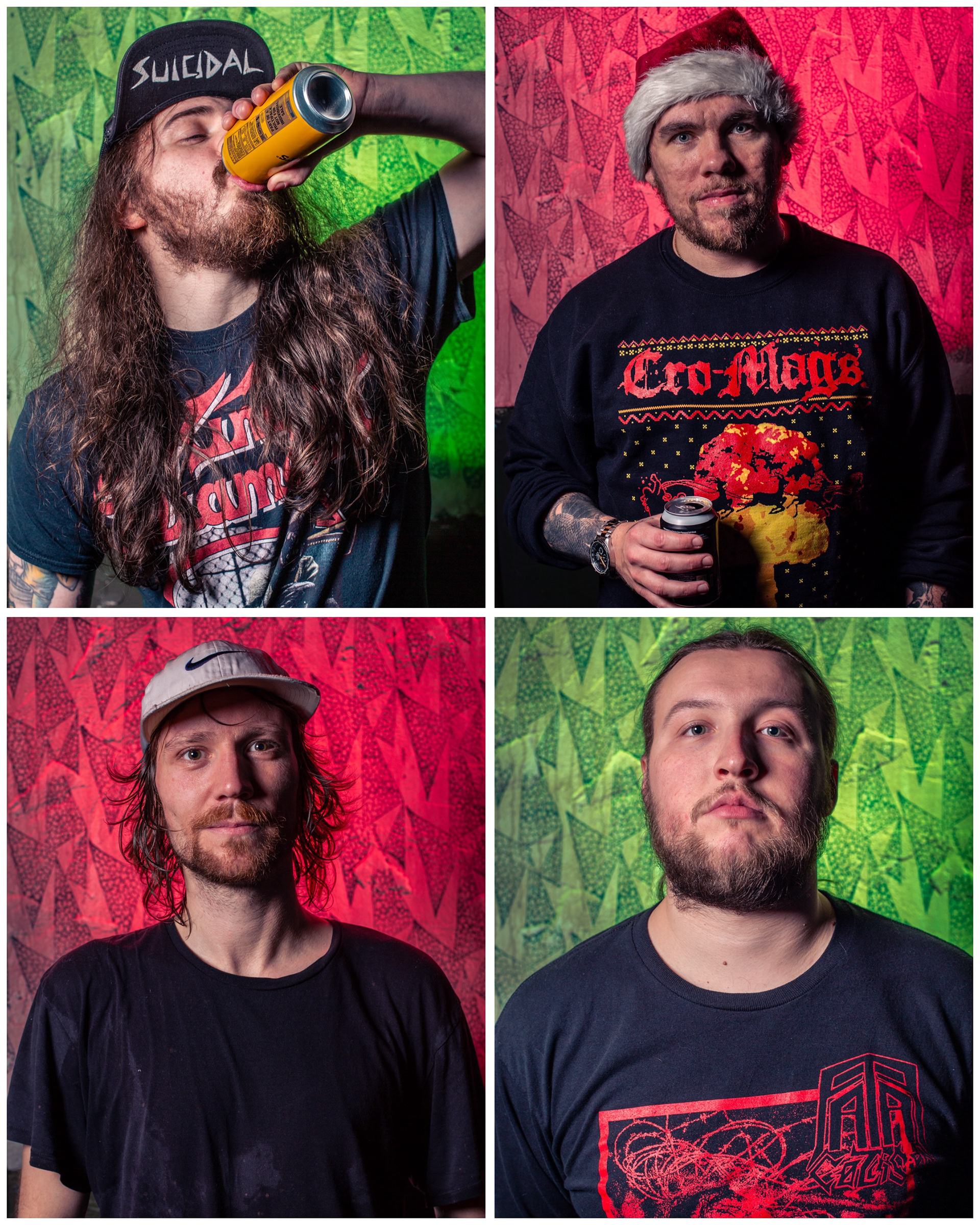 Hard Stare - Christmas Photo Booth