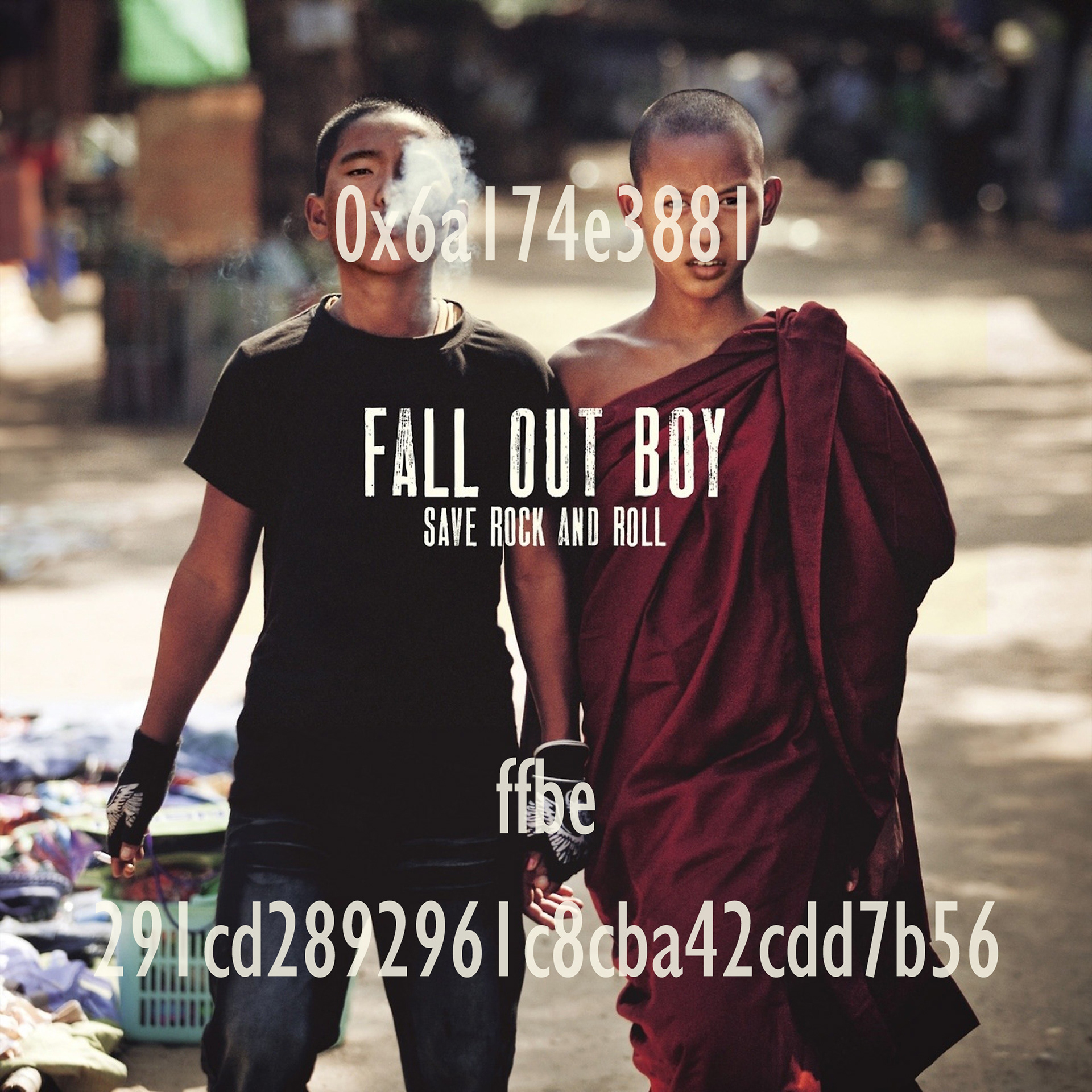 My Wallet of Ethereum in Upbit(Fall Out Boy White), Digital Image, 2018