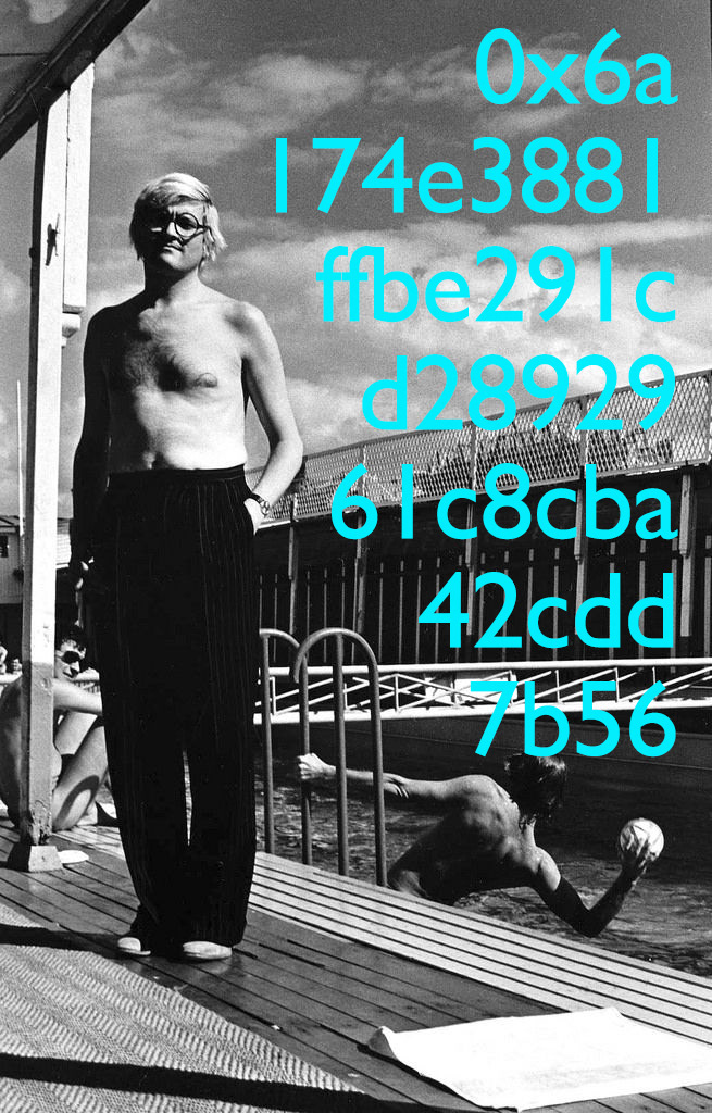 My Wallet of Ethereum in Upbit(Newton Light Blue), Digital Image, 2018