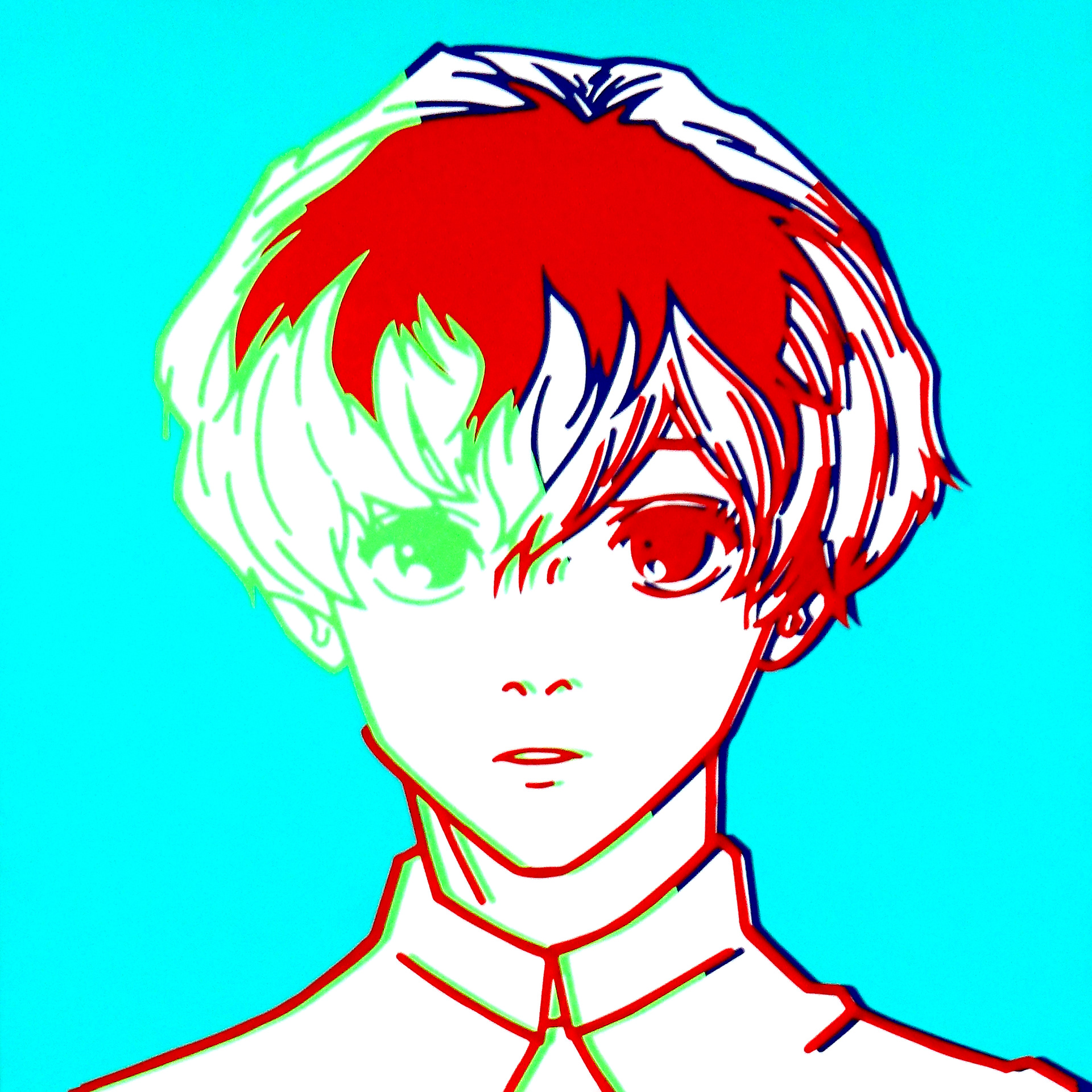 #29, Acrylic on canvas, 60.6 x 60.6 cm, 2022