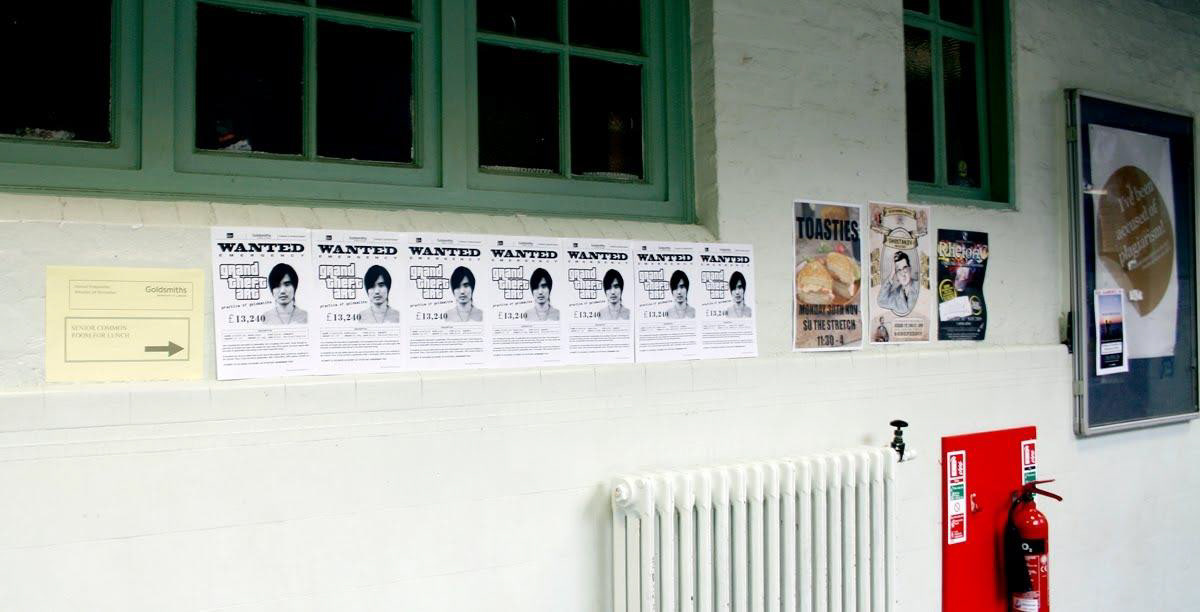 GTA practice of goldsmiths, Installation View @Goldsmiths, 2009