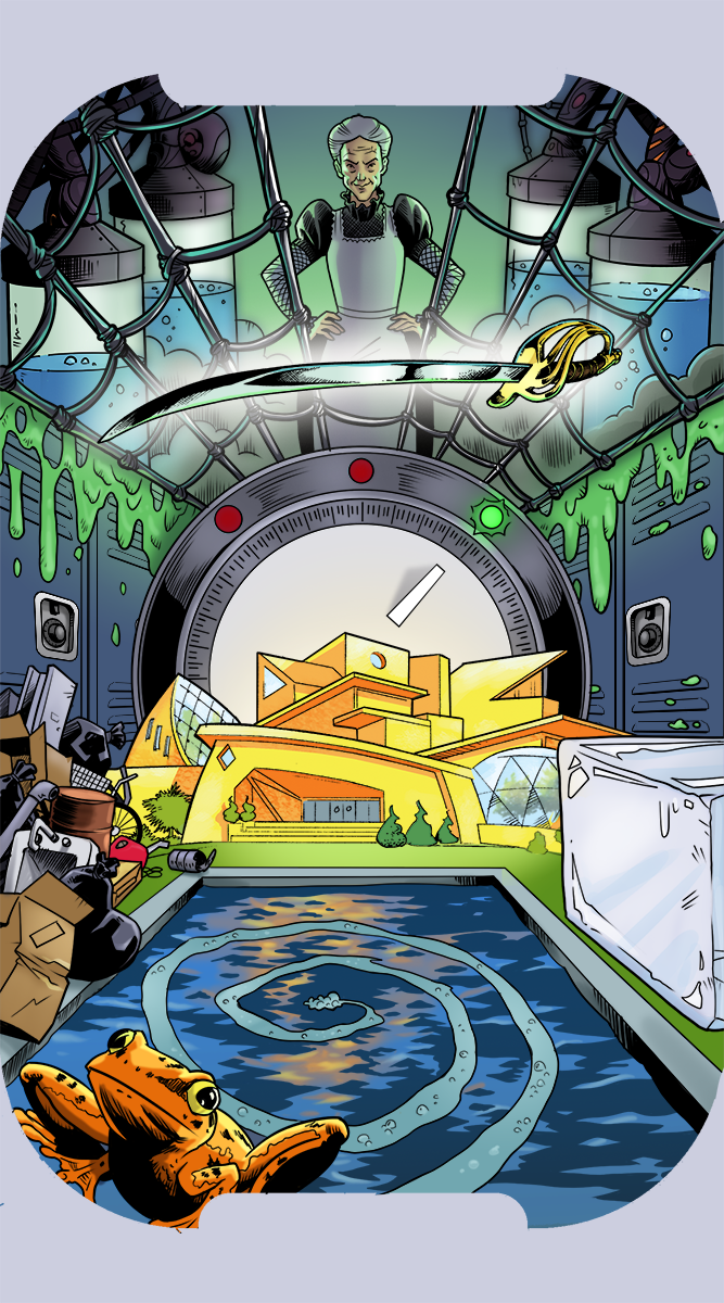 This was the Box Cover art.