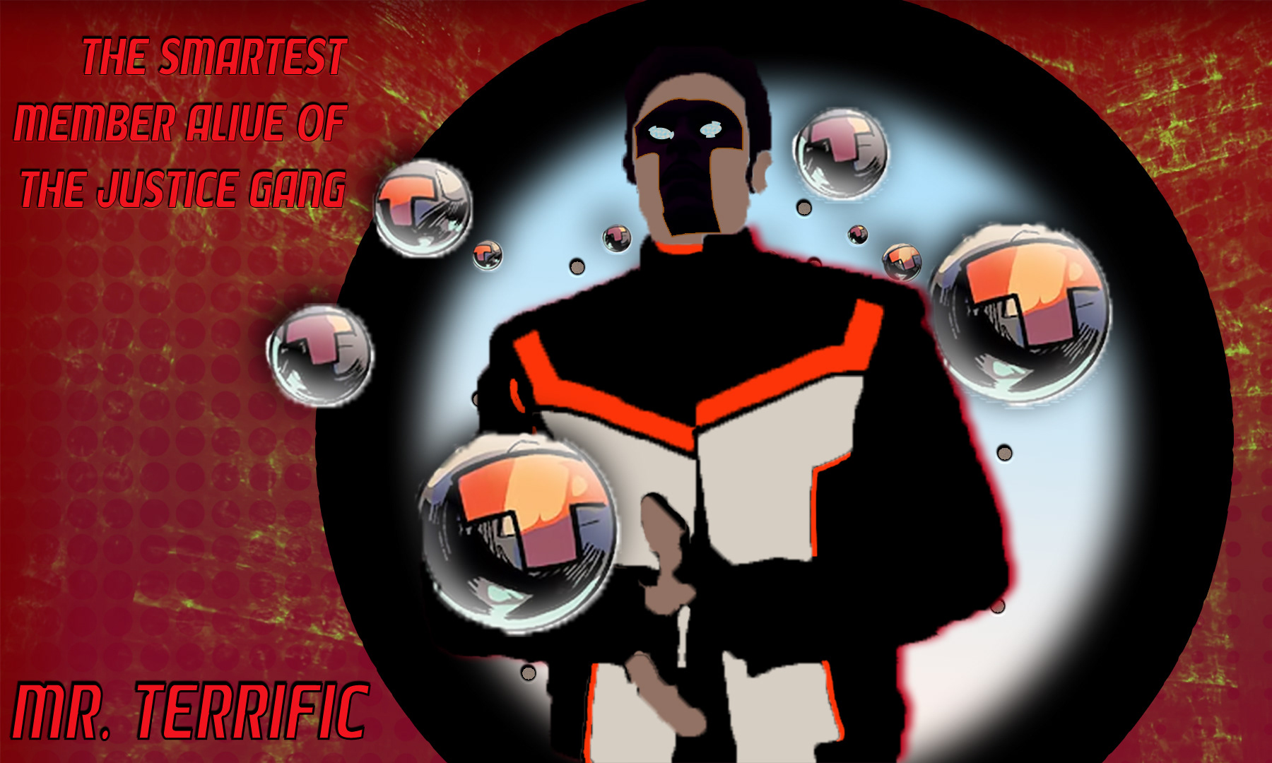 Mr. Terrific Poster, 1800 x 1080, Personal Project, to show my appreciation for the superman film