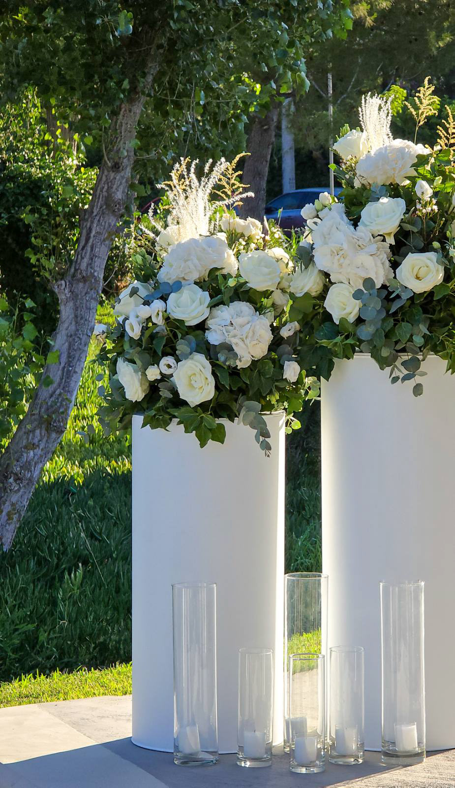 White wedding