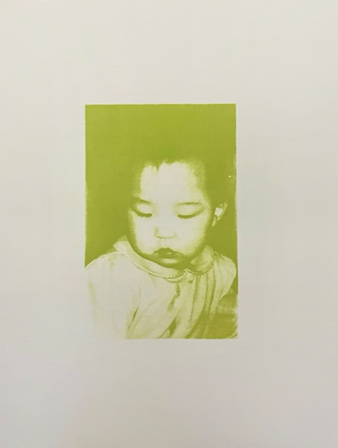 Sugar, screen printing with synthetic dye, 2025