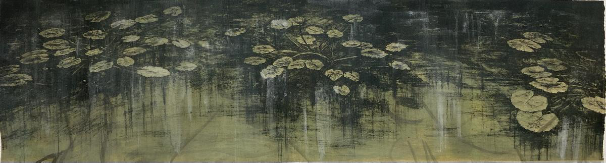 Pond II, Photo Litho, 8x32, 2021