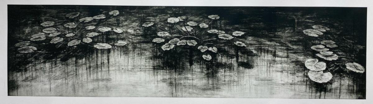 Pond I, Photo Litho, 8x32, 2021