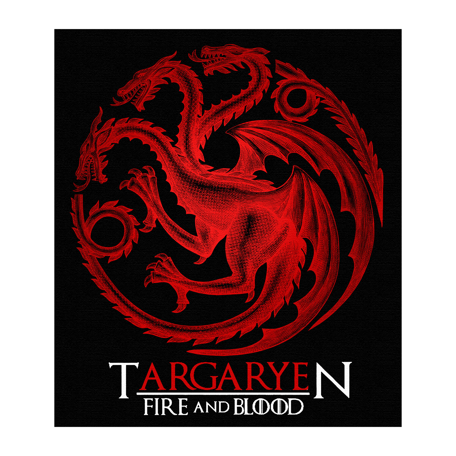 three headed dragon targaryen