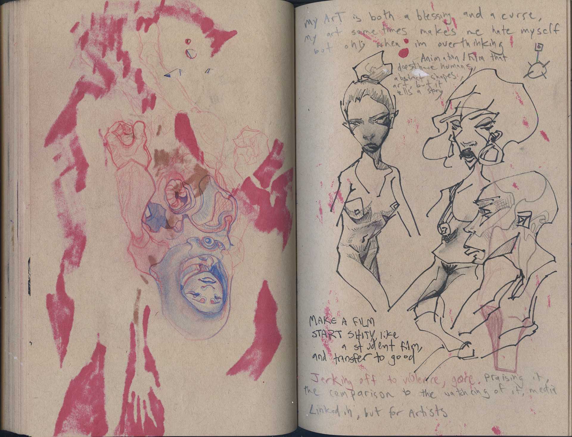 left page could have been cool. 