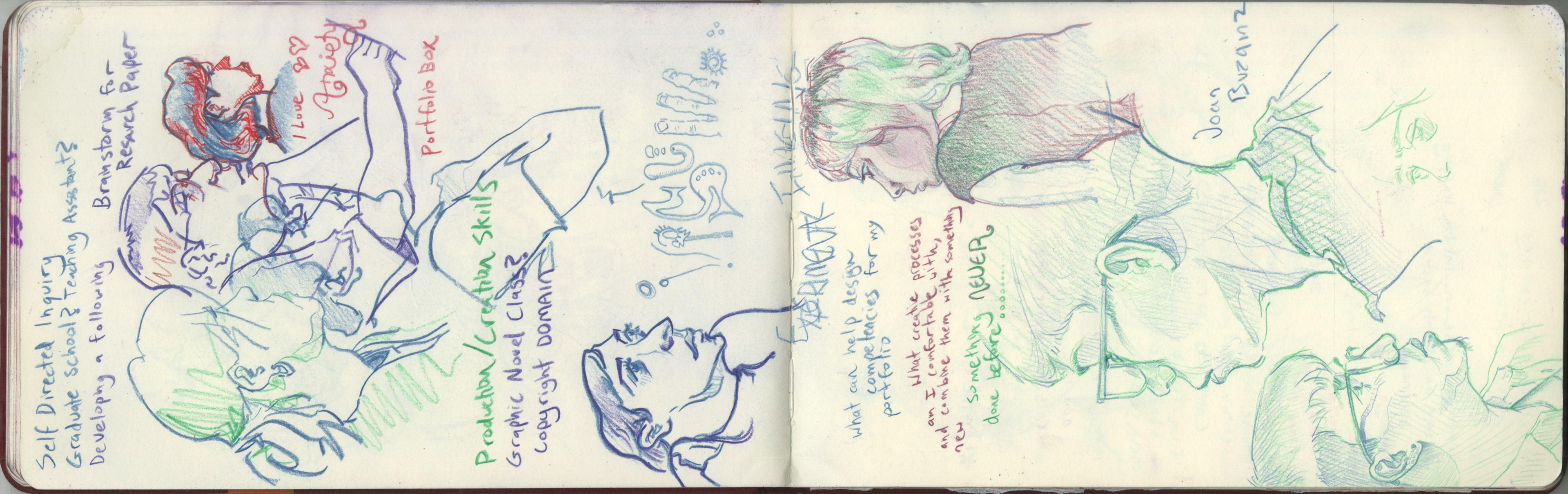 love the drawing of Joan and my RA Bao