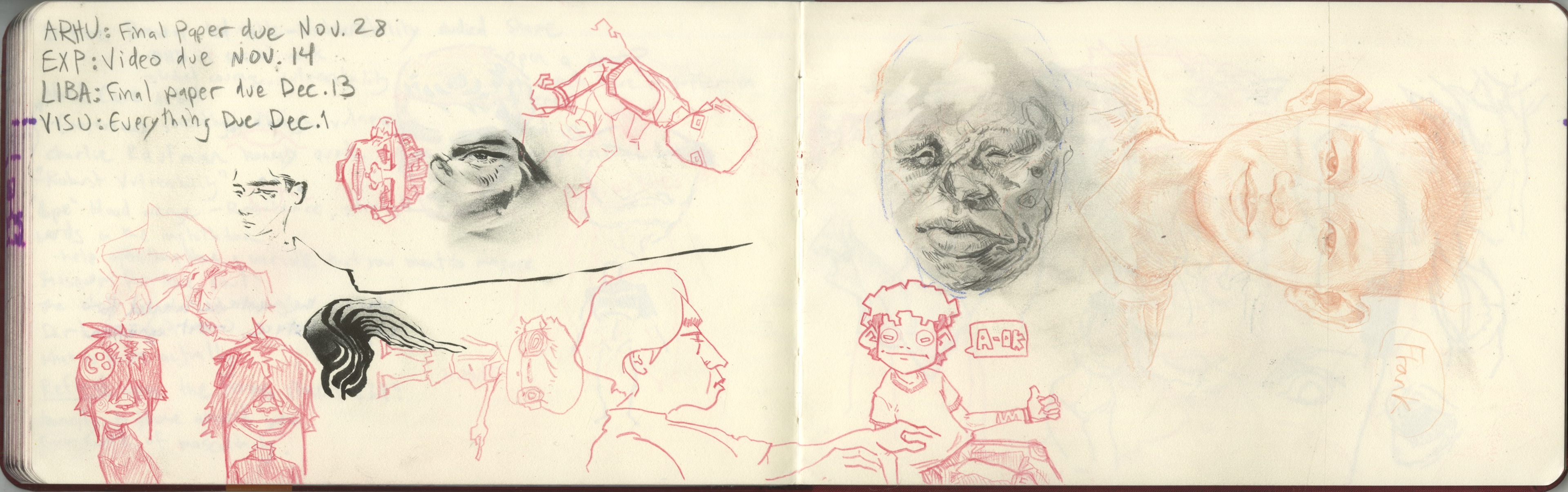 frank the goat. i love that man so much. i will miss him when he leaves for the military:((((( also started experimenting with new styles