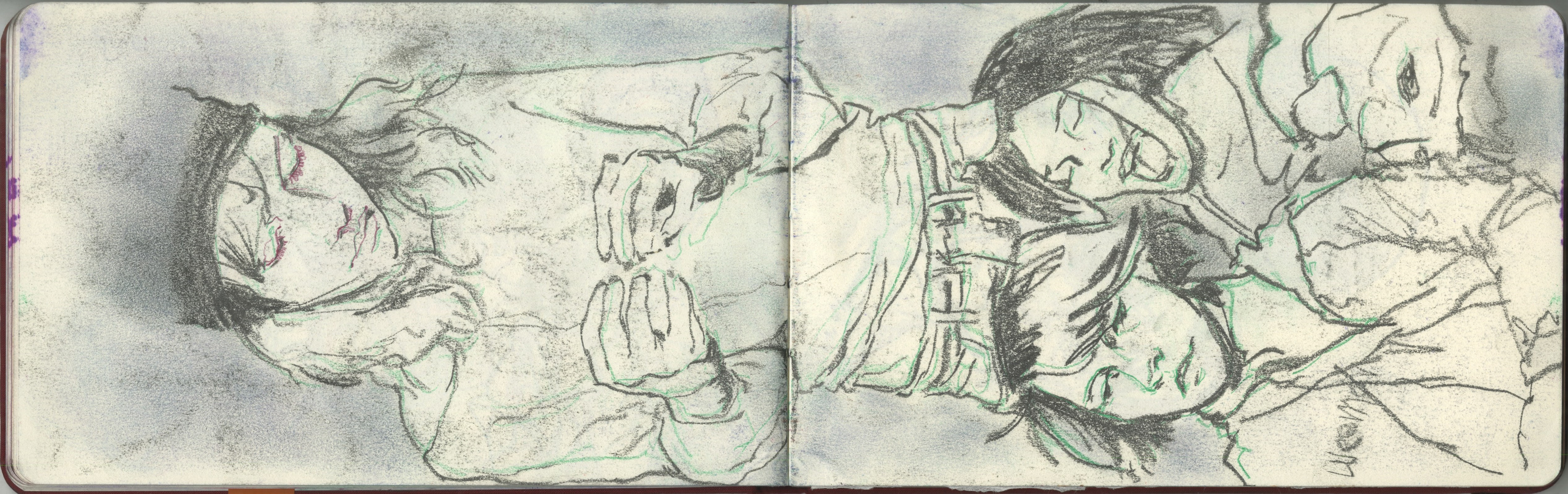 did this during a sketchbook session with veen