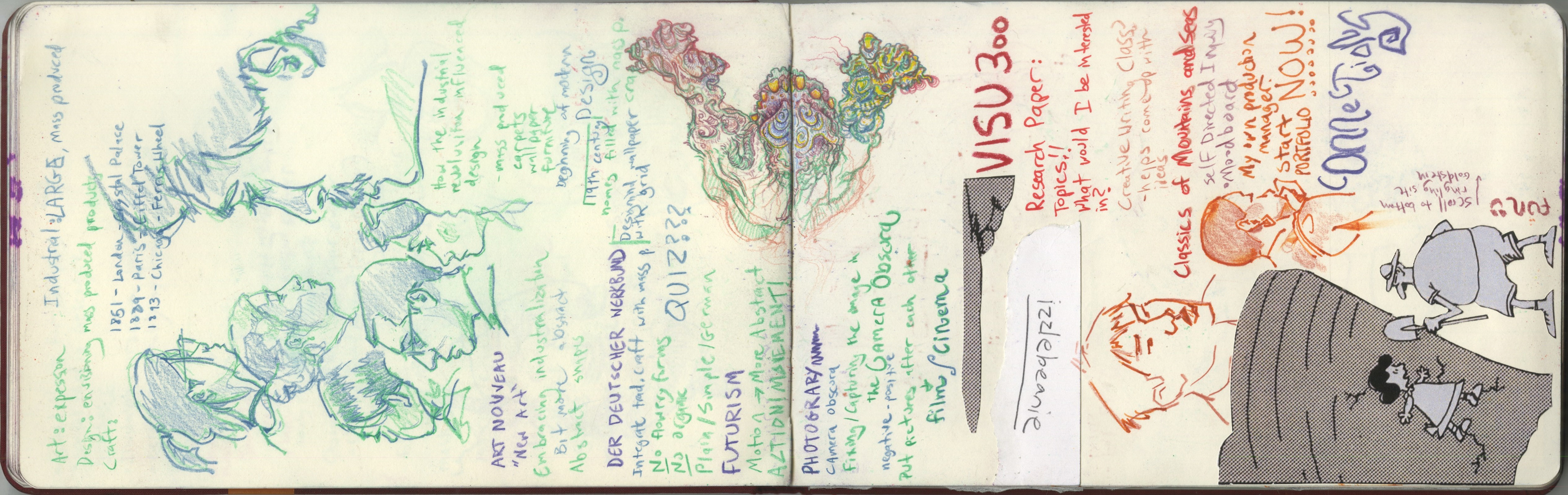 had fun drawing a creature. i hadn't done any in a while and very much enjoyed experimenting with color on it. 