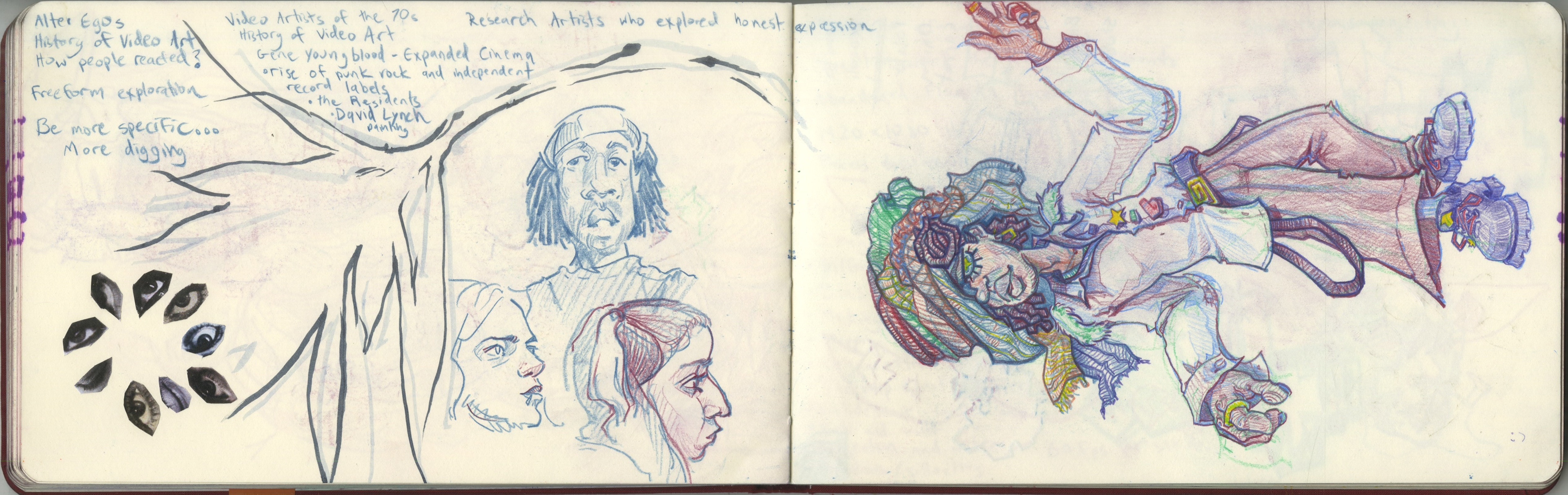 sketches for the great Jordan George