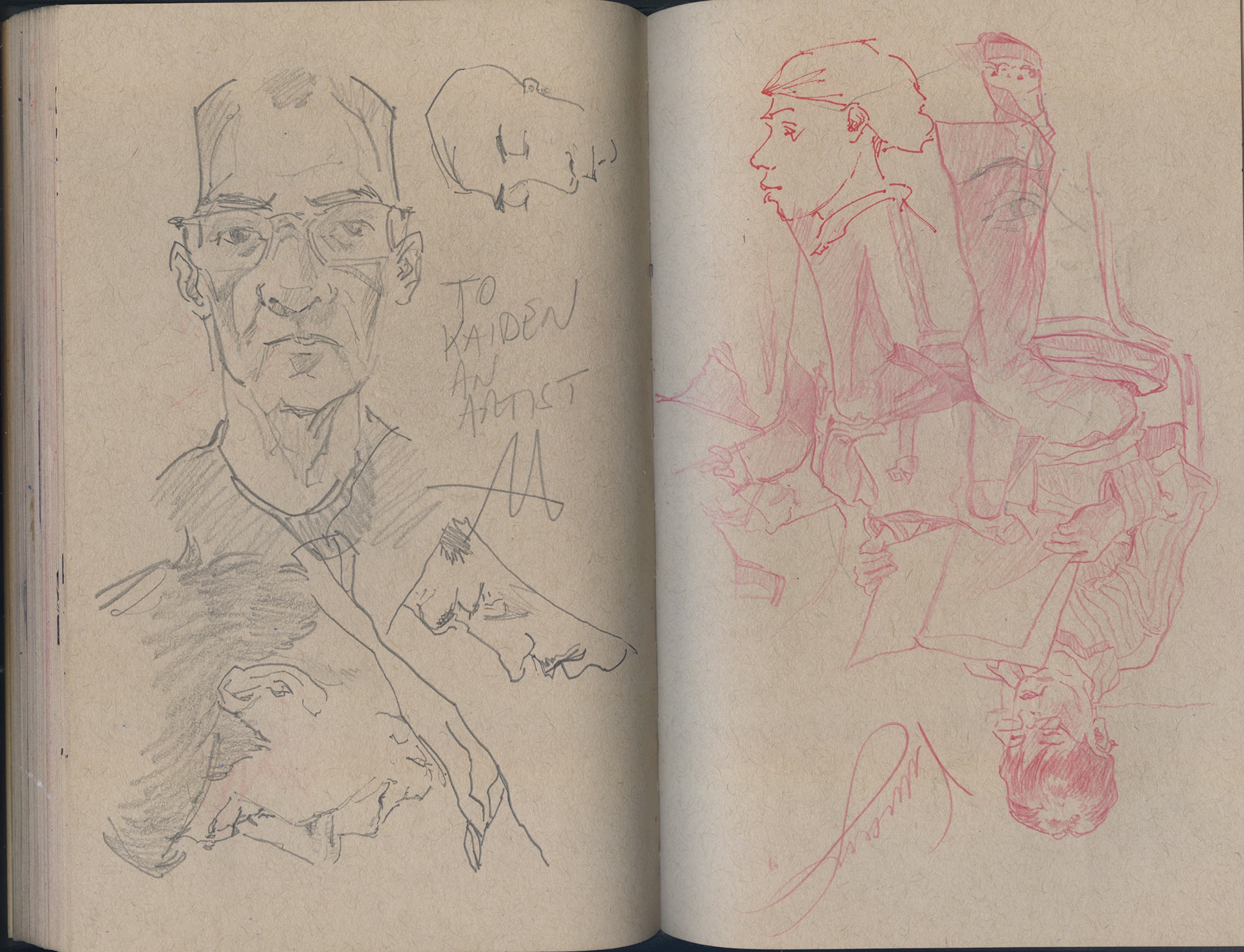 wandered into a museum hoping to find art, instead found a bunch of old ladies doing choir. i heard the piano first and tried to find an open one for me to play with no luck. they told me to wait 30 minutes so i sat and drew one of the ladies singing.  