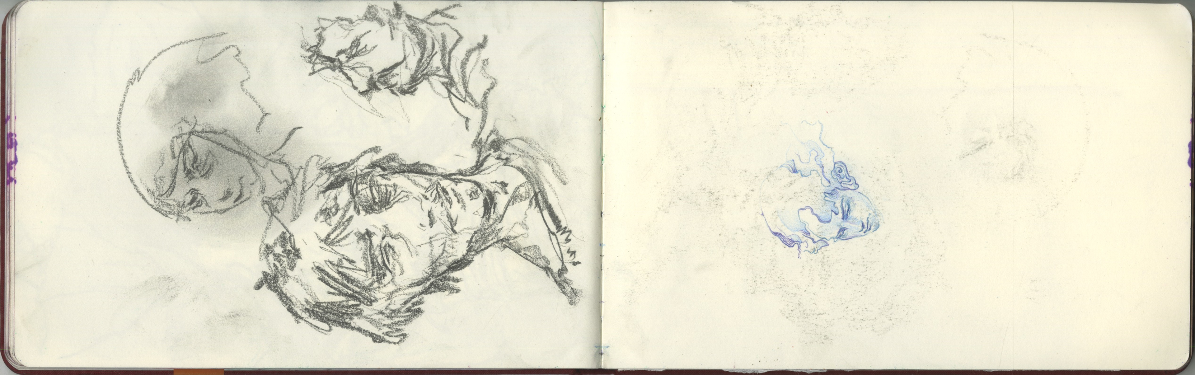 love the blue head thing. very james jean inspired.