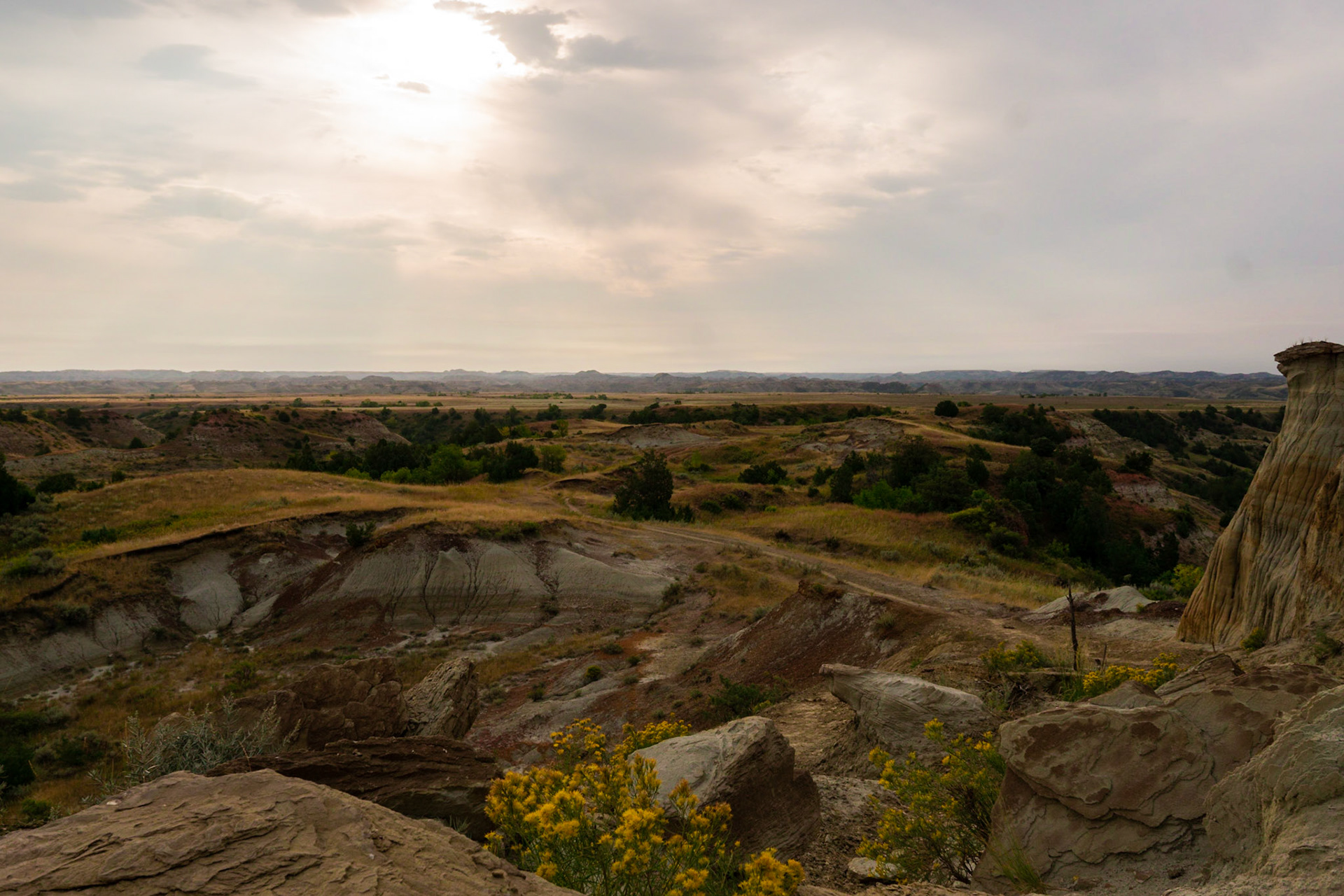 Theodore Roosevelt National Park - The Big Plateau and Ekblom Trail
