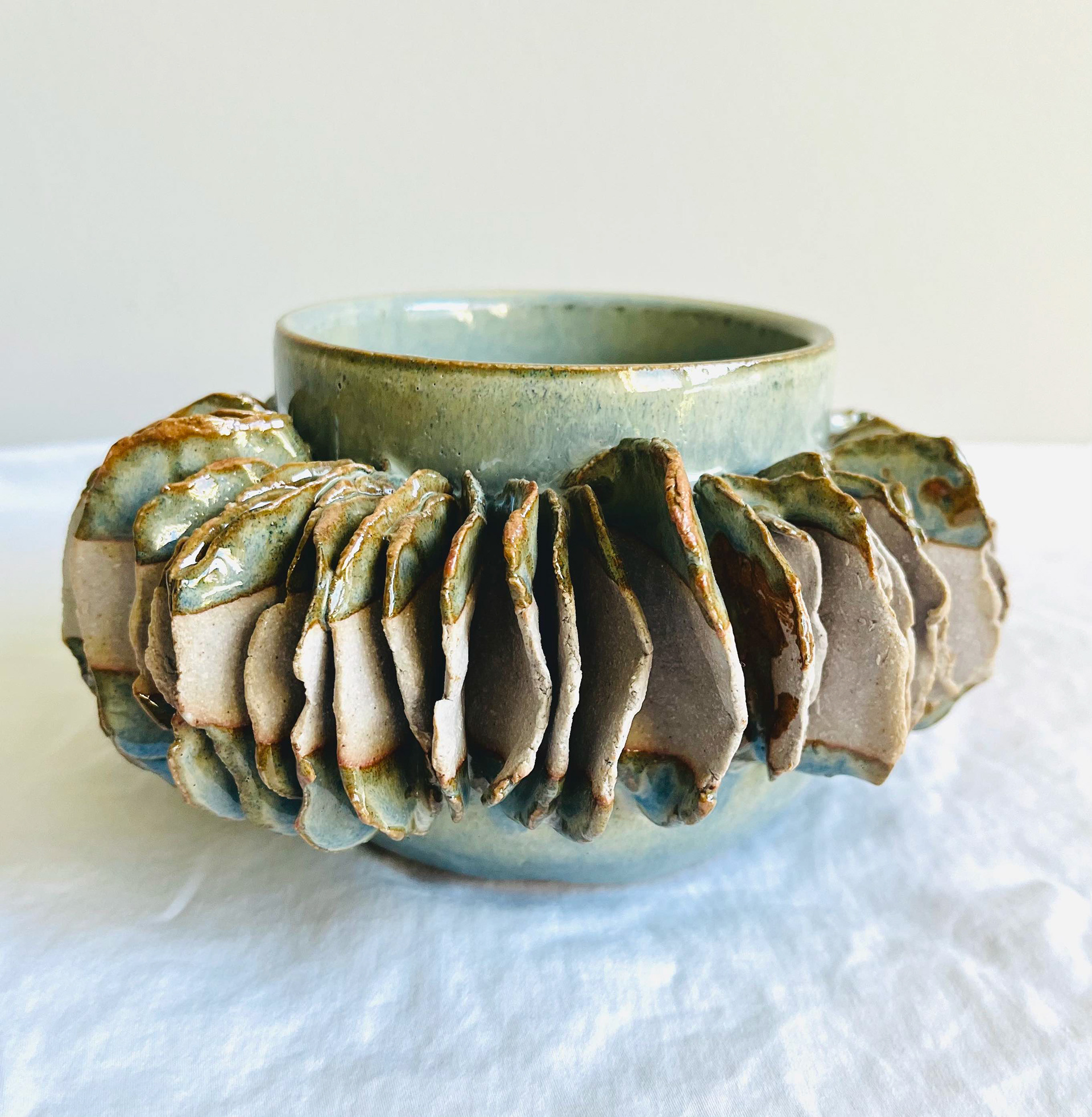 Untitled, textured vessel