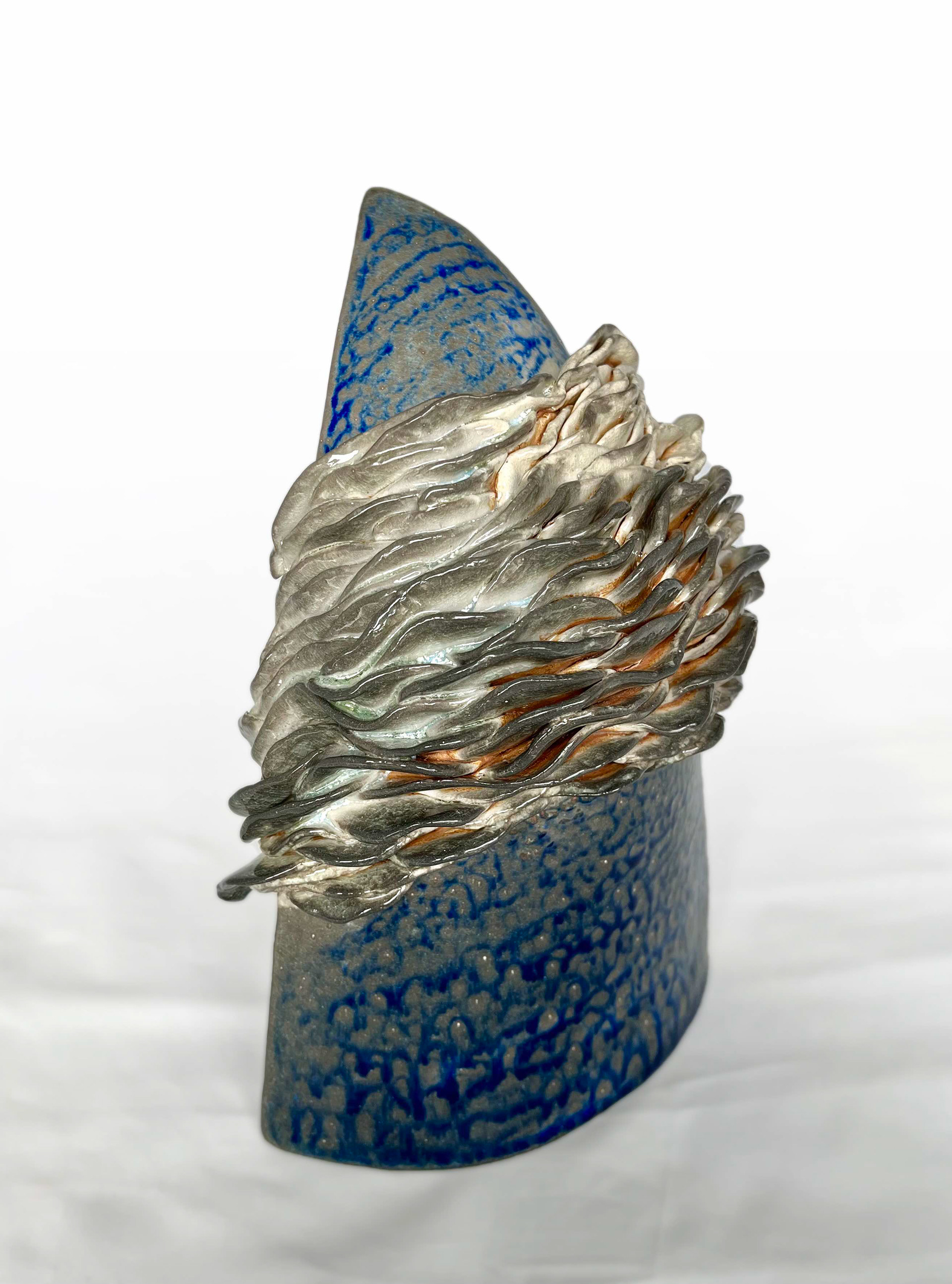 Untitled, soda-fired sculpture