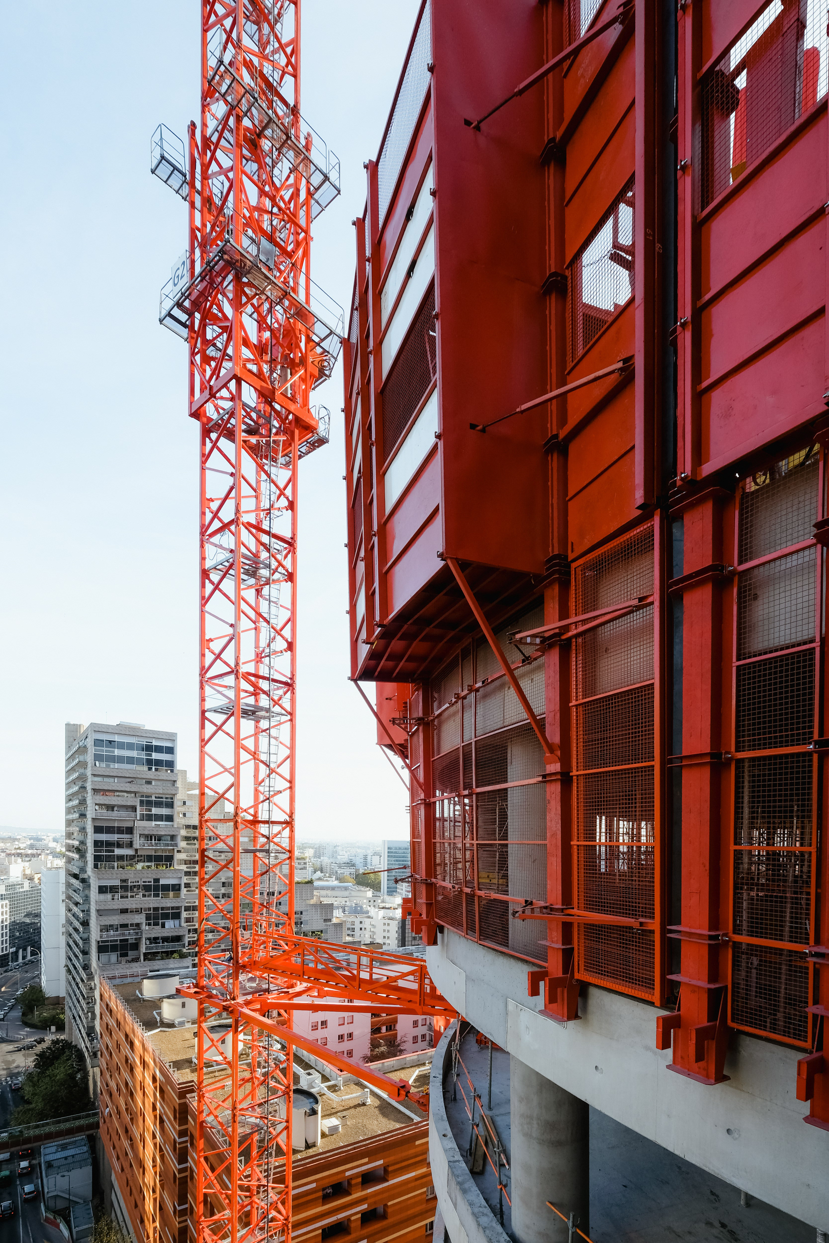 Tour Alto: skyscraper structural works, La Défense — Bouygues Construction