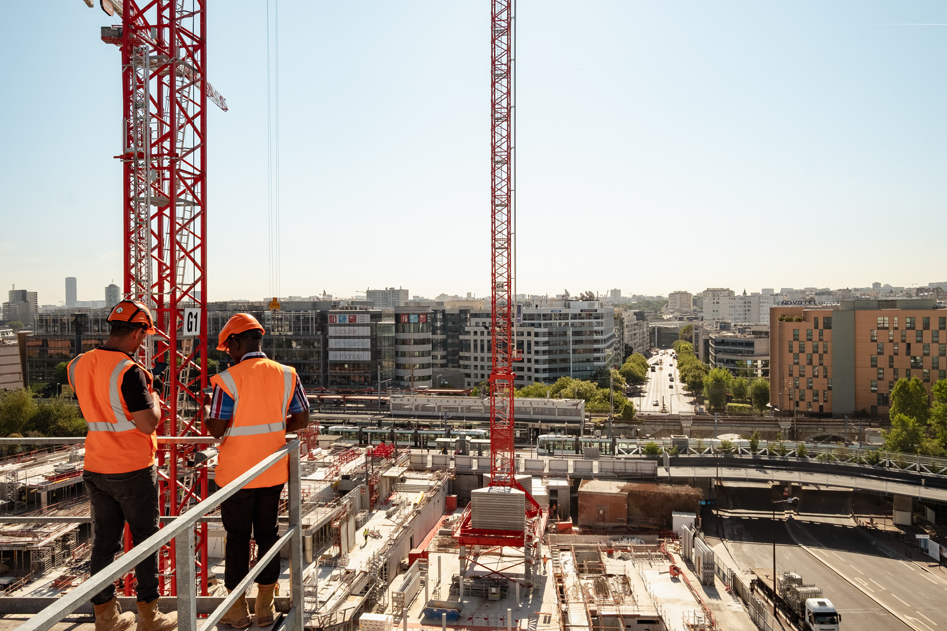 Orange HQ: architectural development, Issy-les-Moulineaux — Bouygues Construction