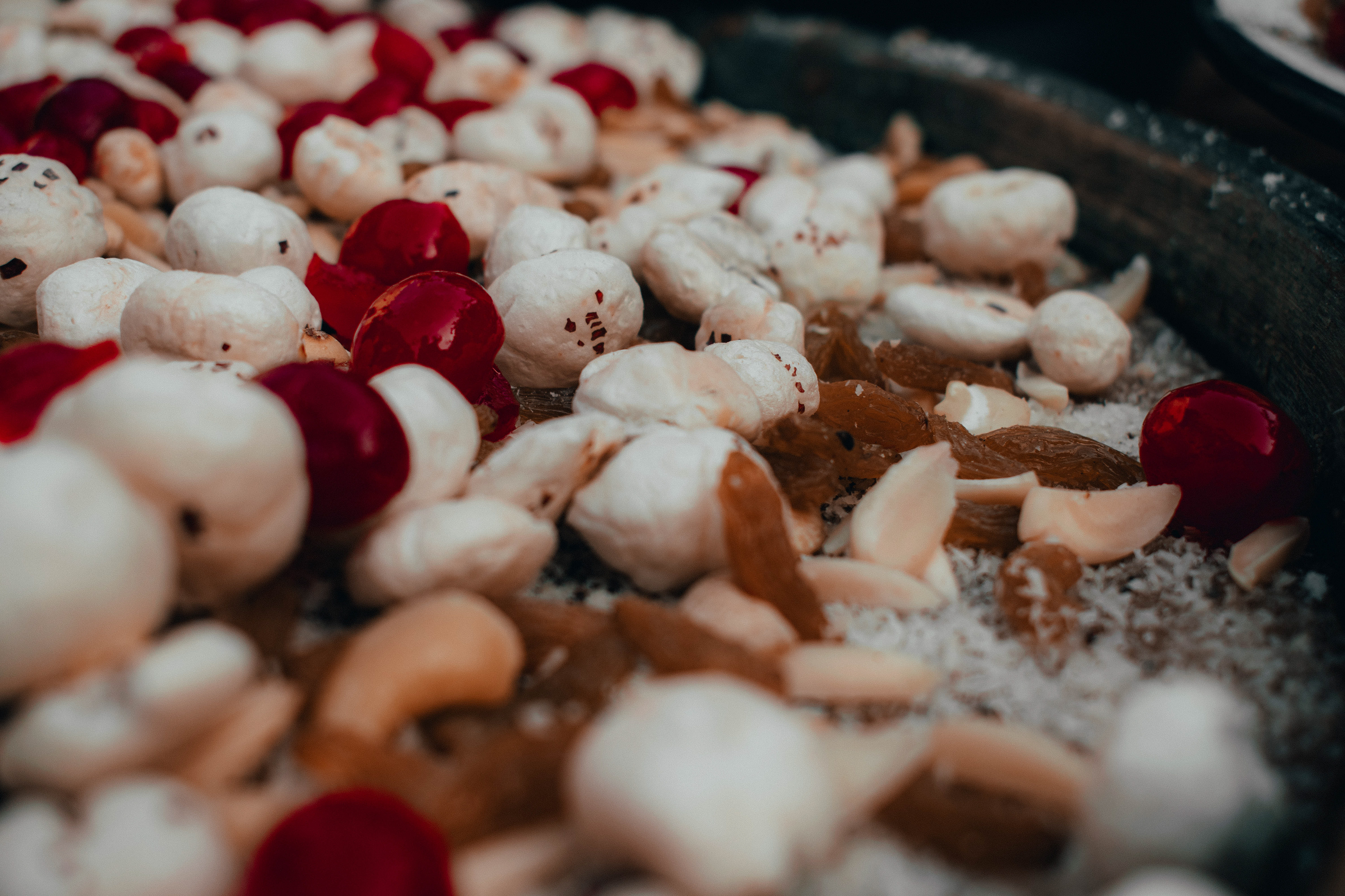 Halwa with cashewes