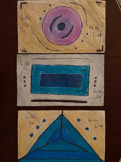 Currency project for first art class (back)