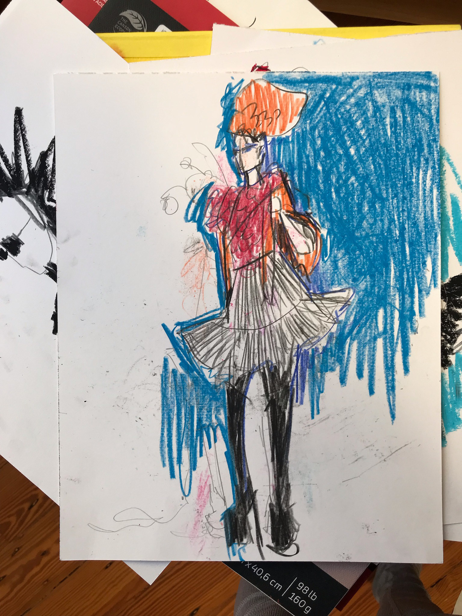 Inspired by masterclass with Tony Green @tonygreen_illustration