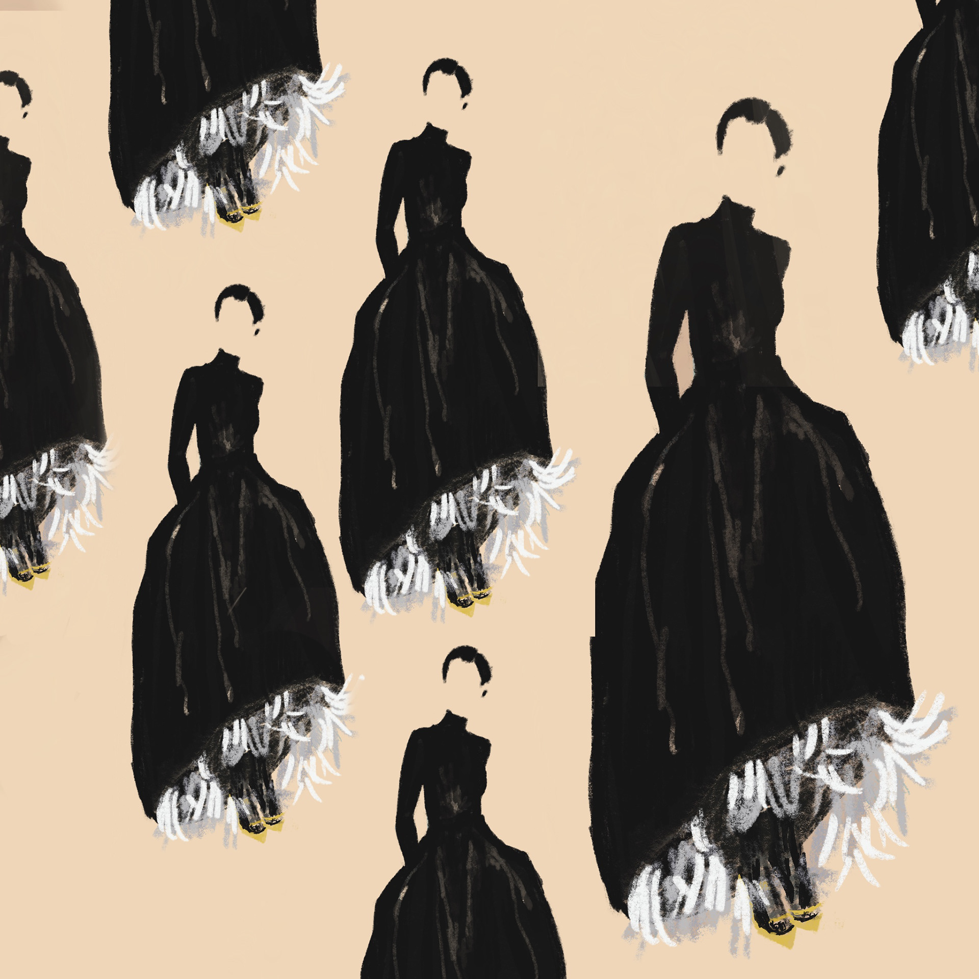 “Underskirt,” digital illustration 2021