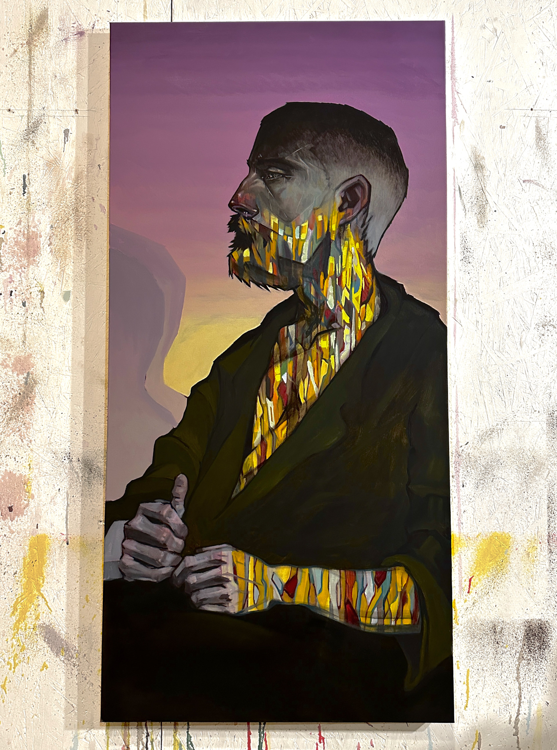 Where It Lives I, Oil on Canvas, 24in x 48in