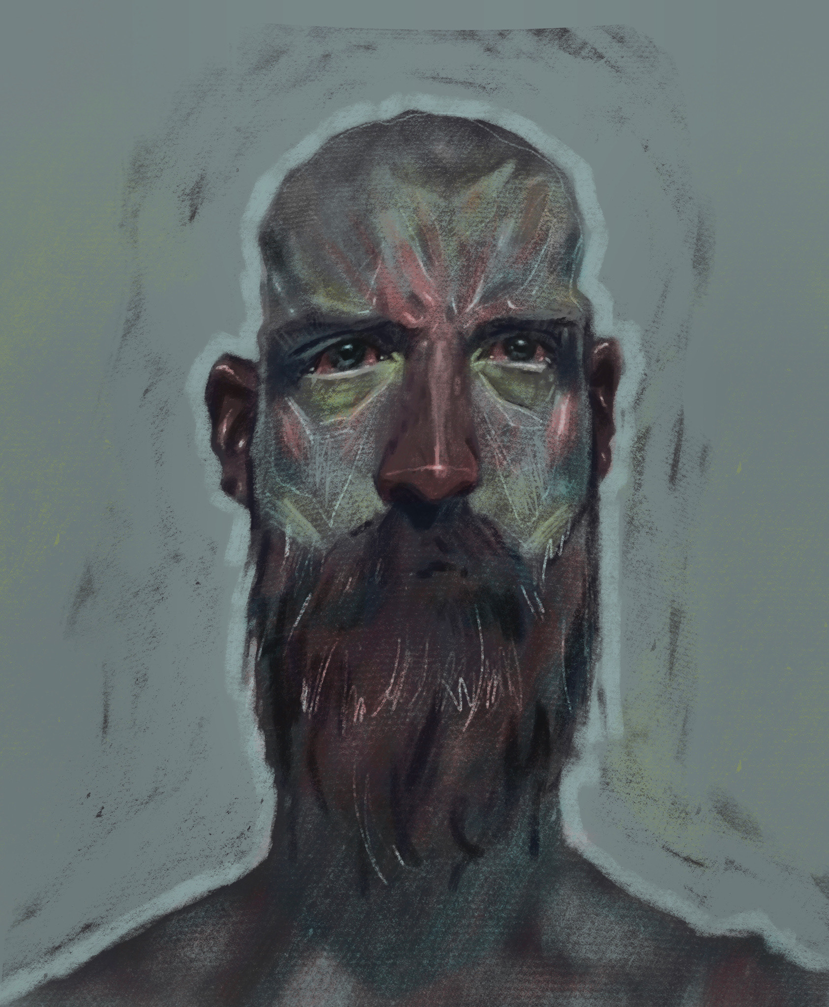 Small Head Self-Portrait