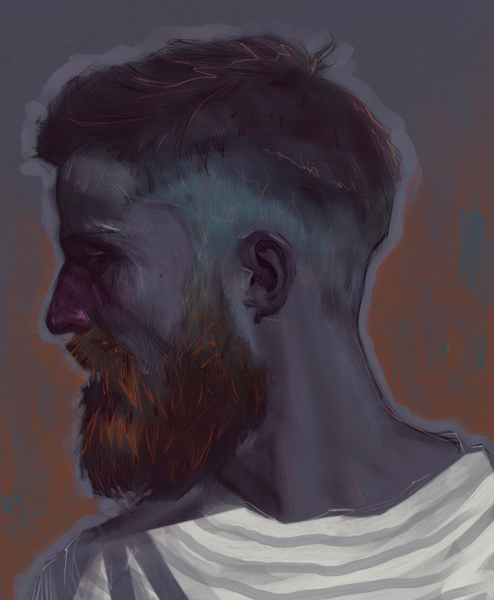 Violet Self-Portrait