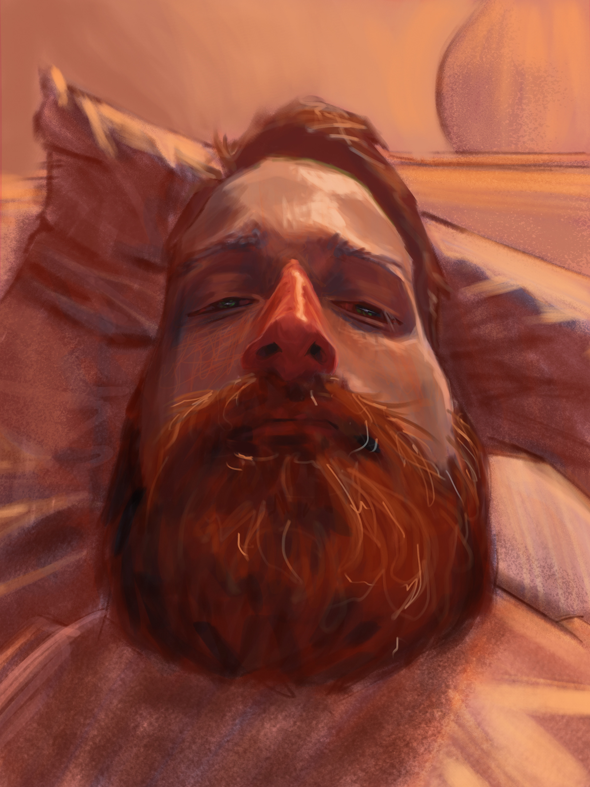 Big Beard Self-Portrait