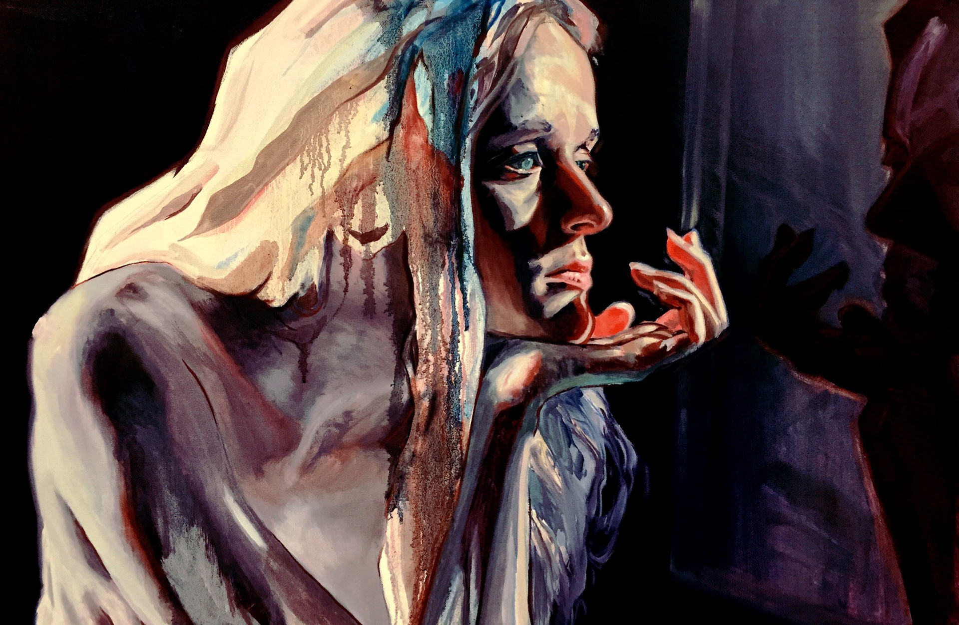 Dispassion, Oil on Canvas, 36in x 24in