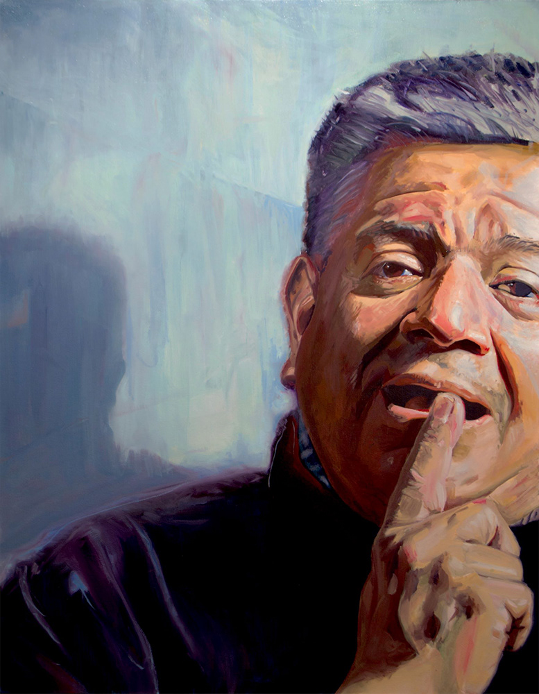 Carlos G. Garcia-Ruiz, Oil on Canvas, 36in x48in