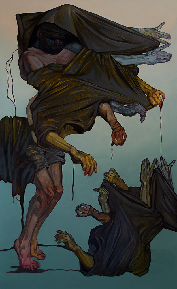 Shedding, 30in x 48in, Oil on Canvas