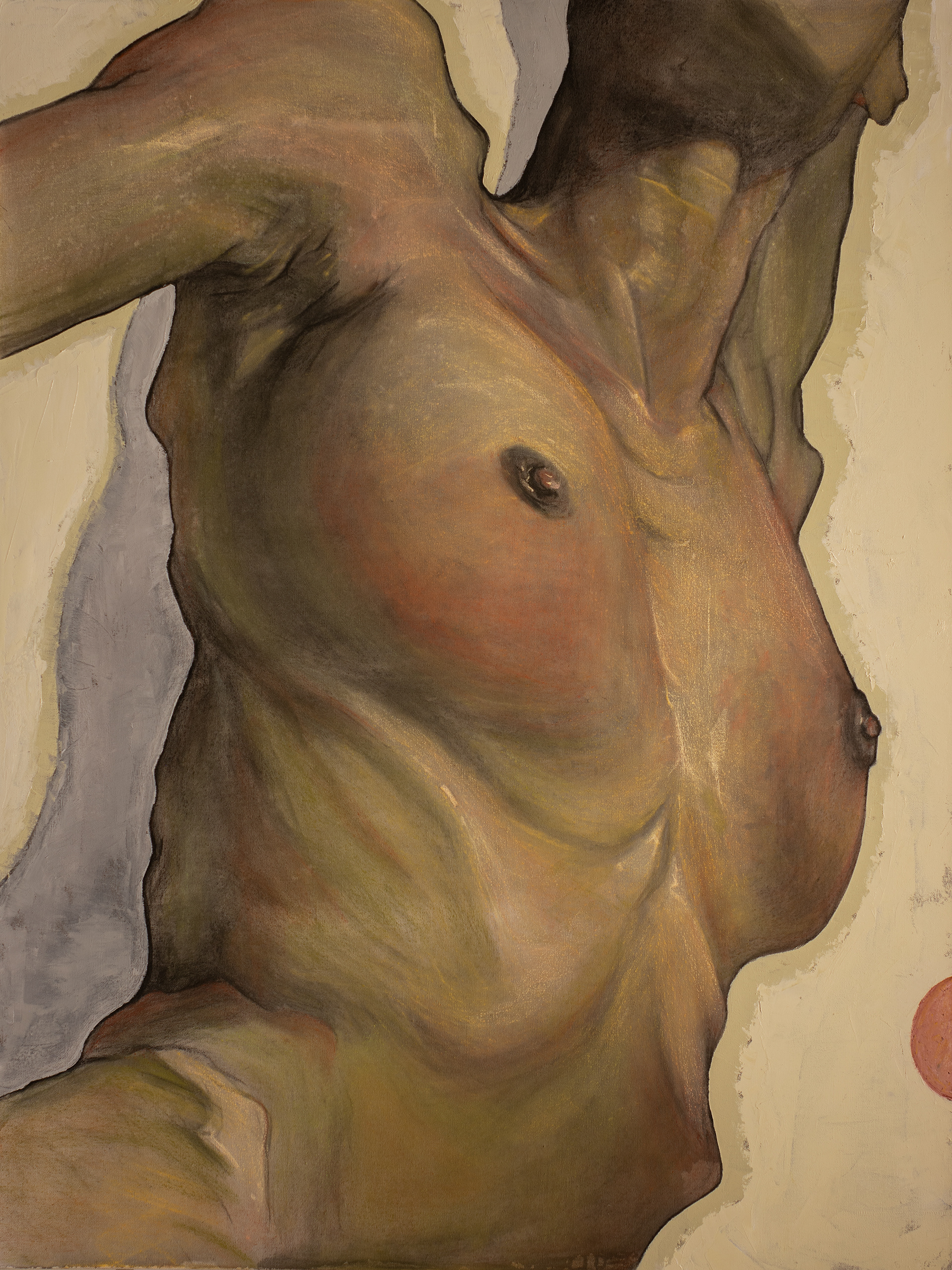 Fervor Fever, Mixed Media on Canvas, 36in x 48in