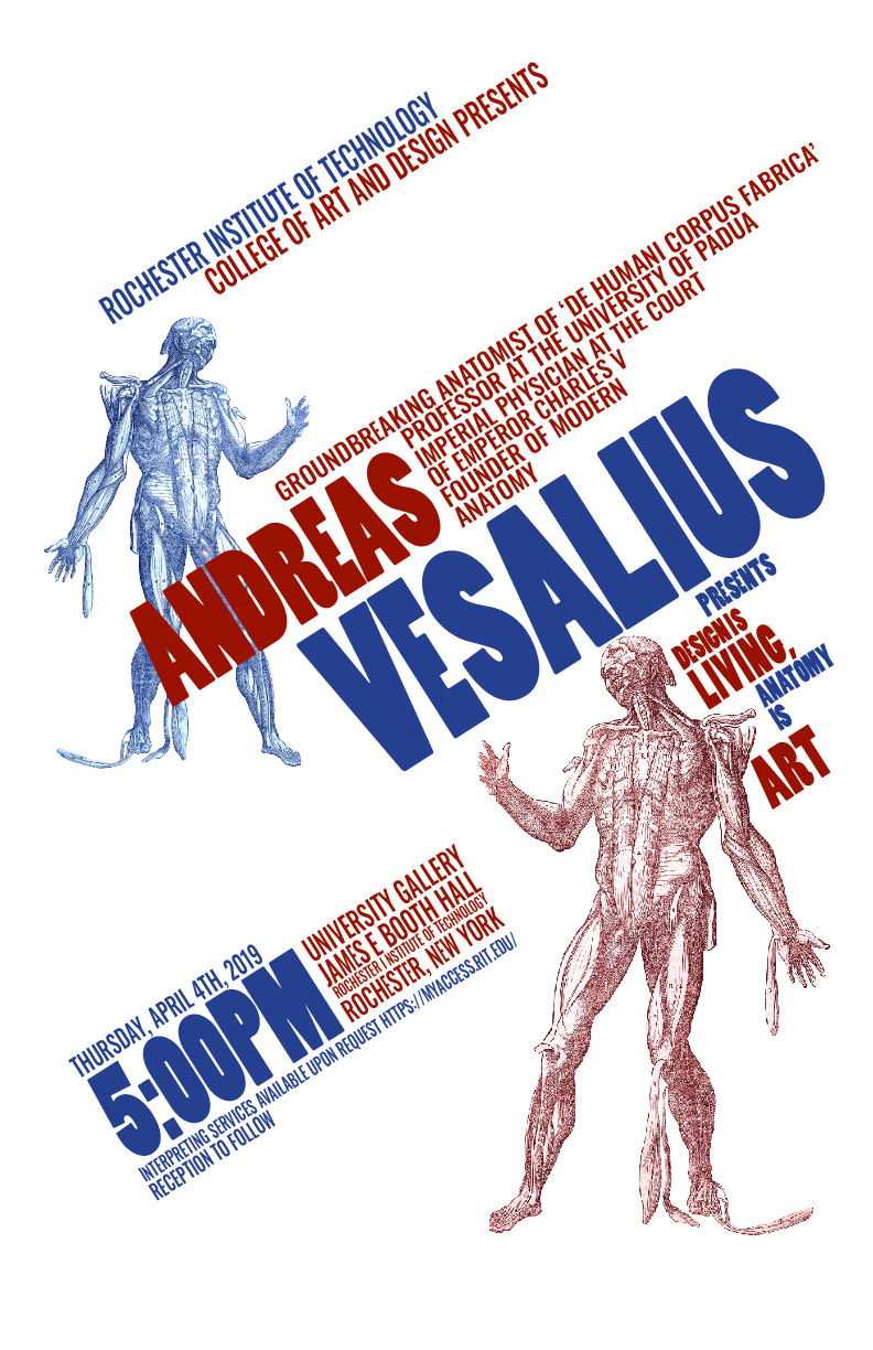 Mock Poster for Artist Visit - Spring 2019