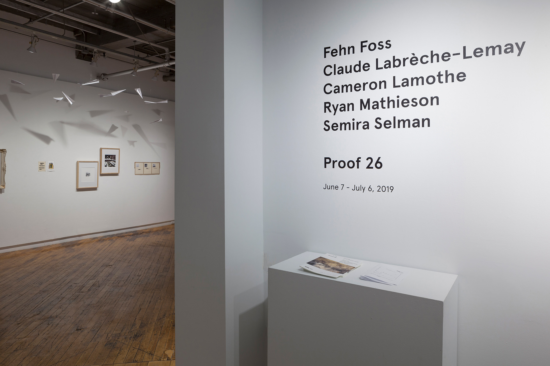 Proof 26 (installation view), 2019 © Darren Rigo, Gallery 44 Centre for Contemporary Photography.