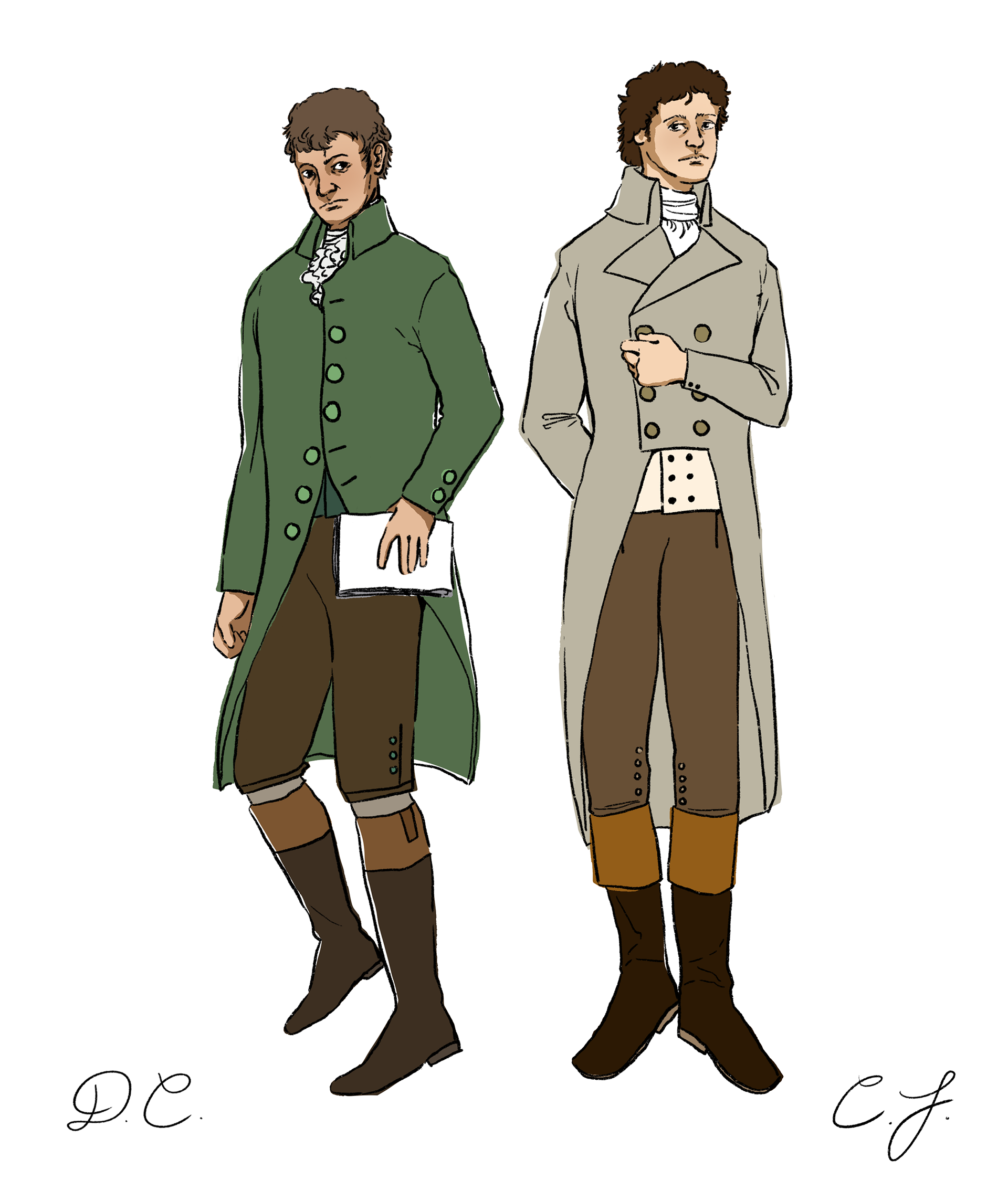 Gebroeders Wesselman: Daniel Cornelis en en Carel Frederik
