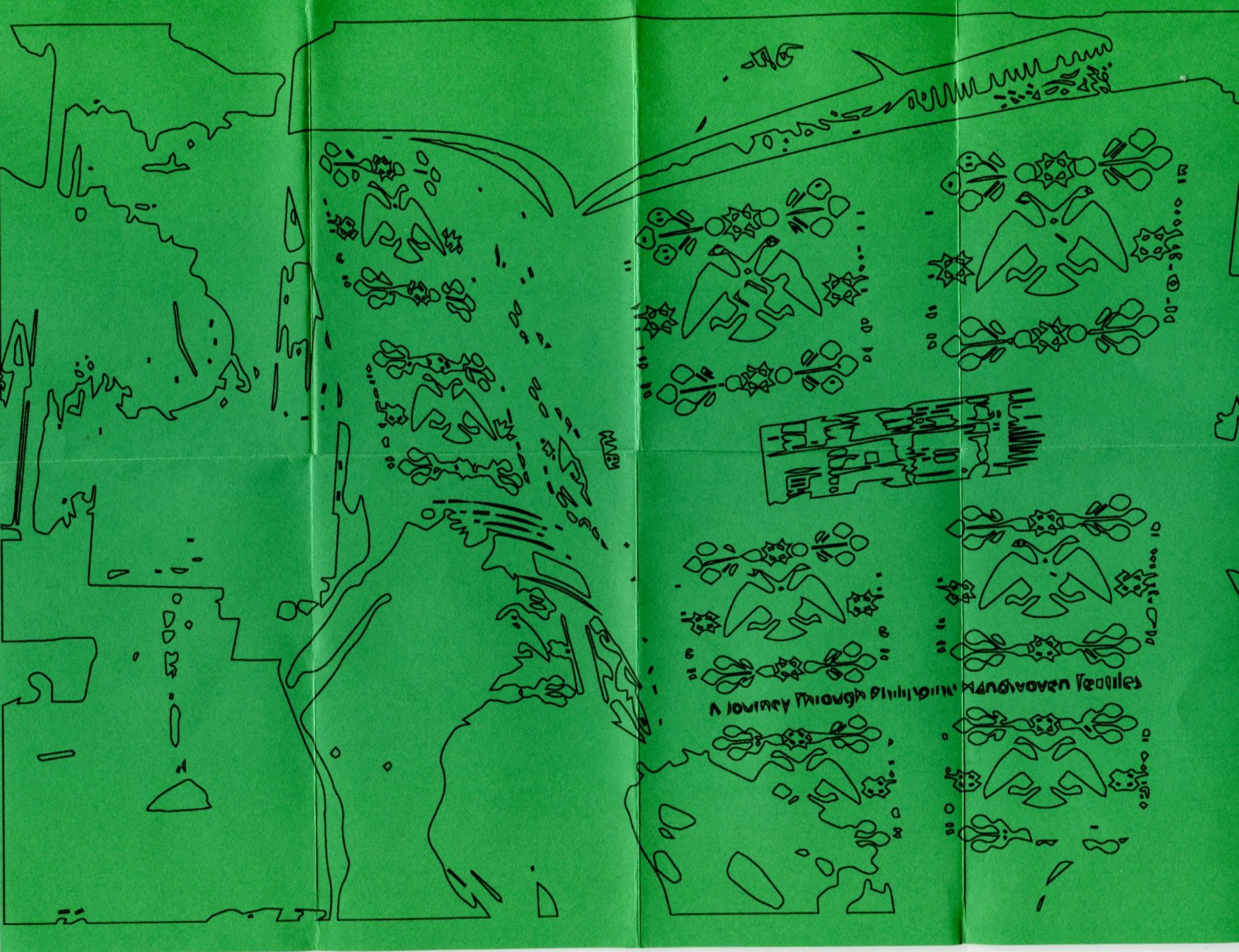 Image Trace Bounties: Habi, Dye ink print, 8.5" x 11"
