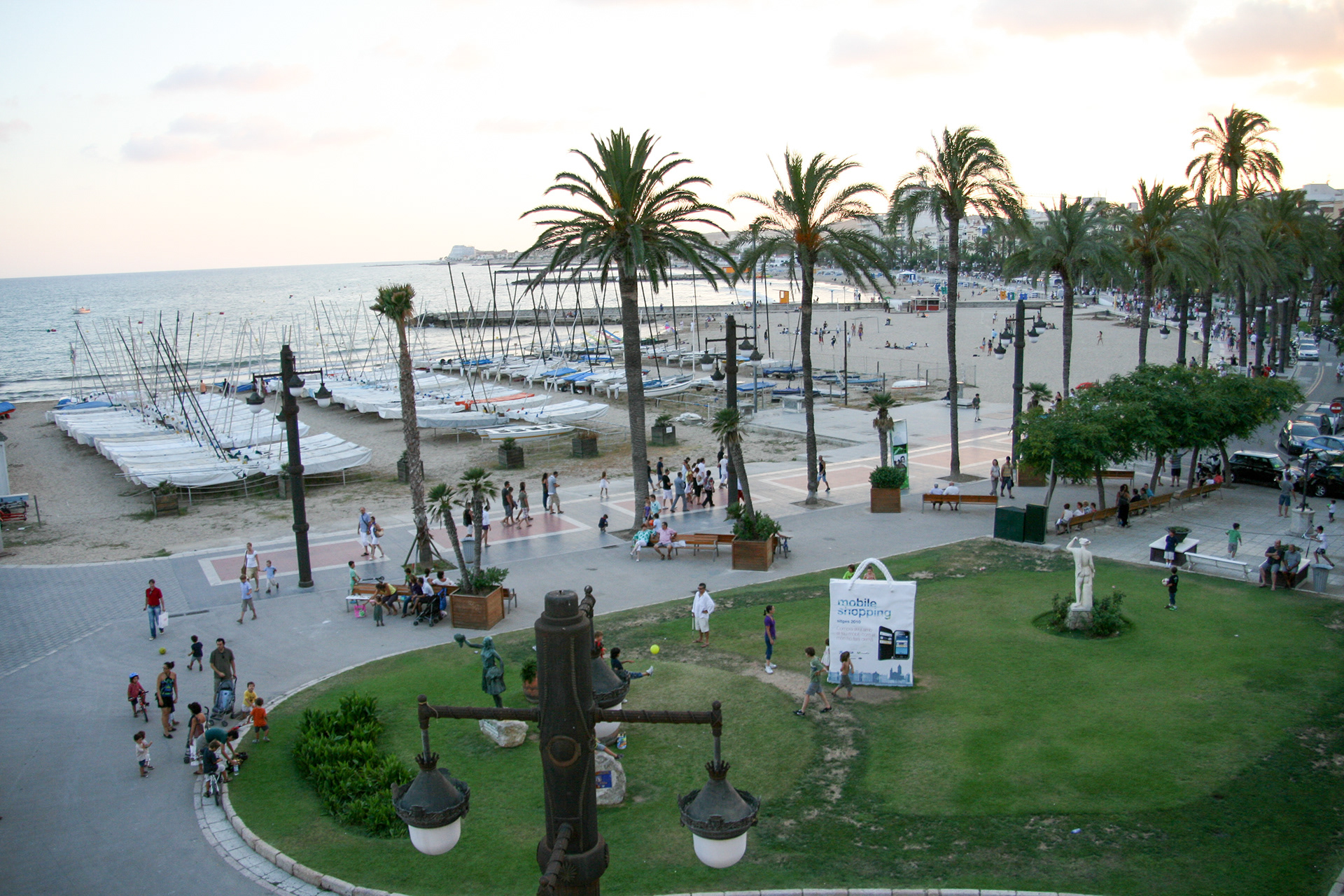 Sitges harbour