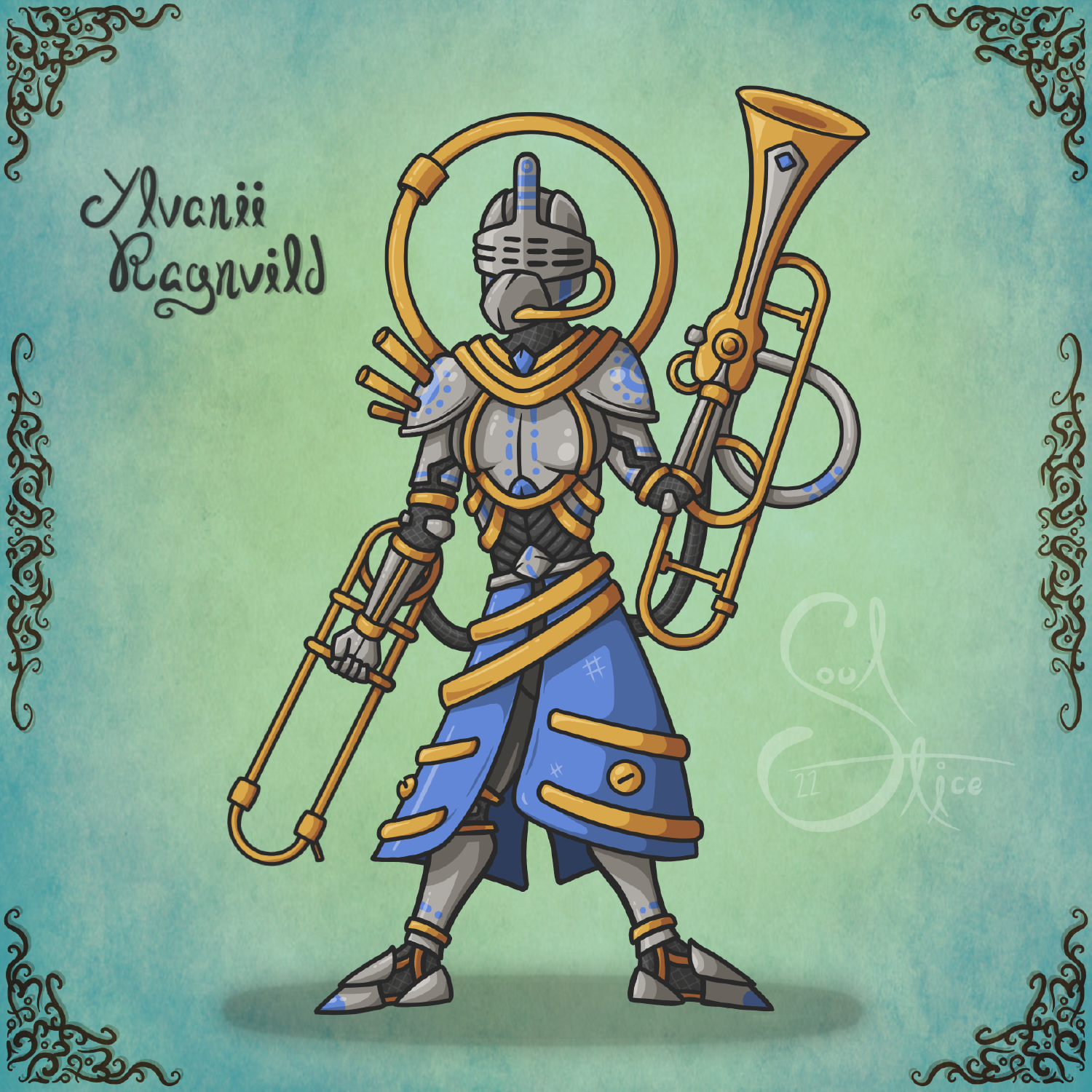 Ylvanii, musical knight.